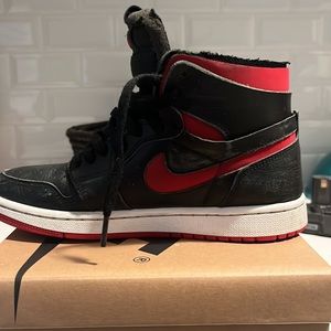 Nike Air Jordan Zoom Air Black/University Red-White in size 6.5 women